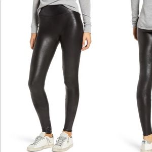 Spanx faux leather leggings. Size small.